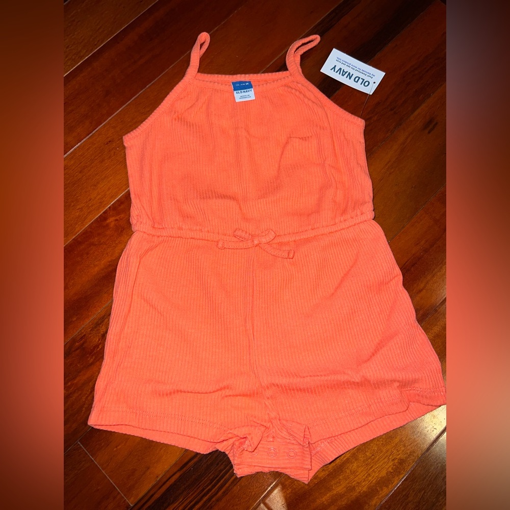18-24 Months Coral Romper